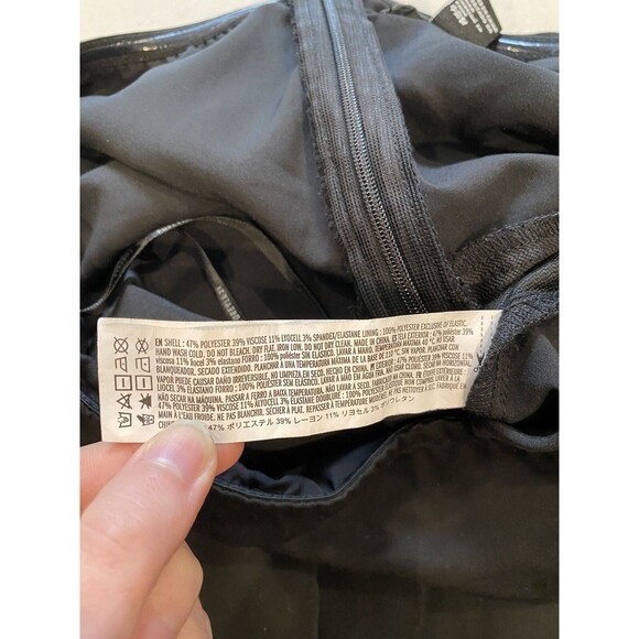 Forever 21 Jumpsuit Womens Small Wide Leg Cargo Goth Grunge Whimsigoth Vamp - Picture 4 of 8